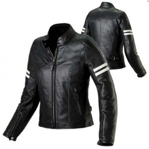 Motorbike Ladies Jacket Black